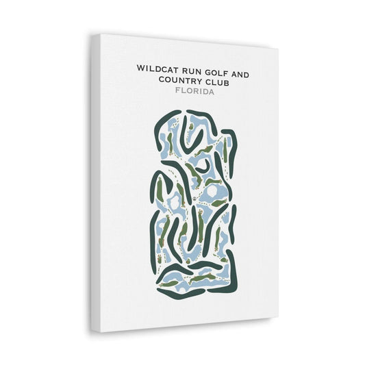 Wildcat Run Golf & Country Club, Florida - Printed Golf Courses