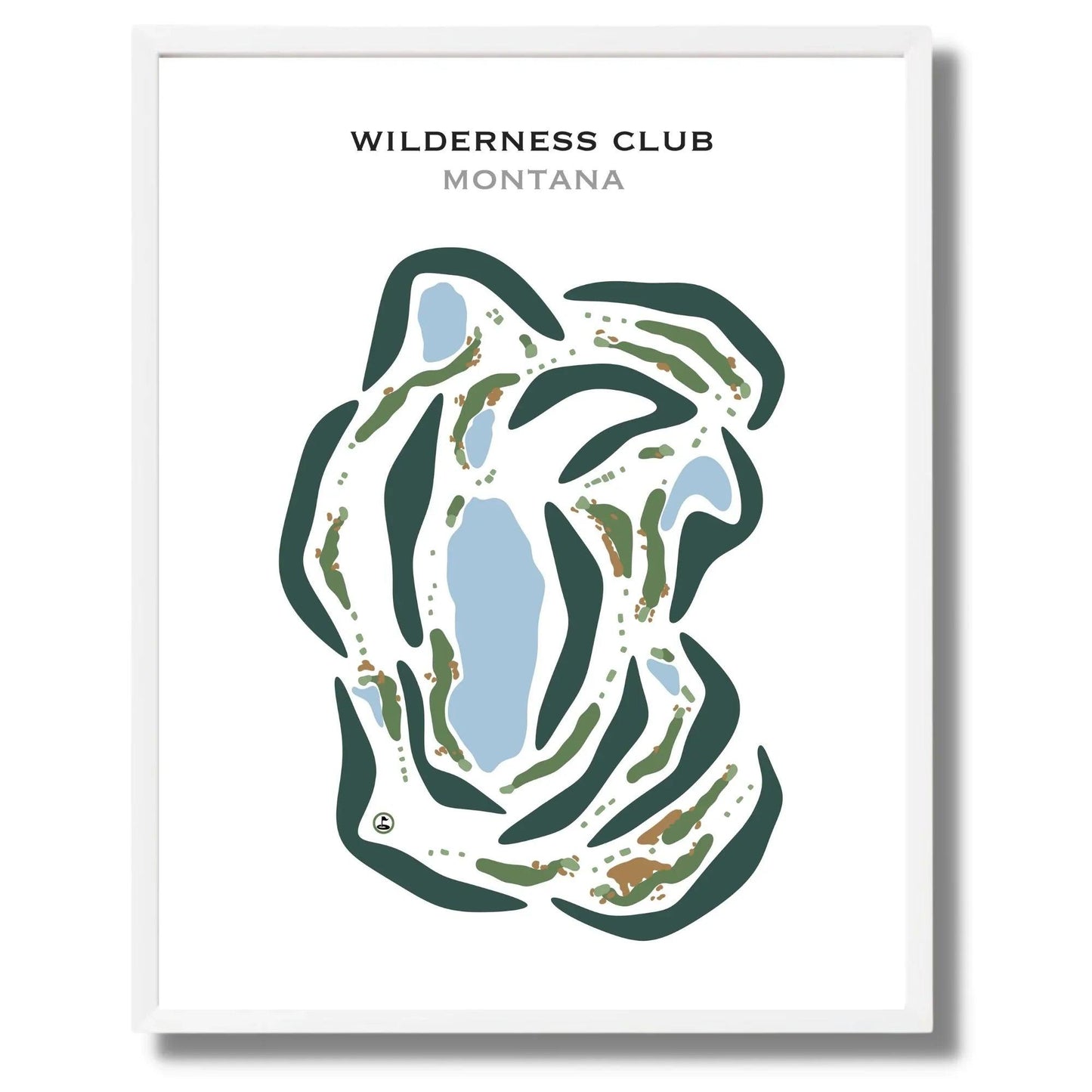 Wilderness Club, Montana - Printed Golf Courses