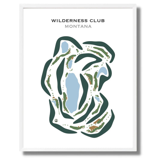 Wilderness Club, Montana - Printed Golf Courses