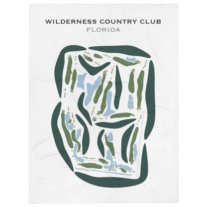 Wilderness Country Club, Florida - Printed Golf Courses
