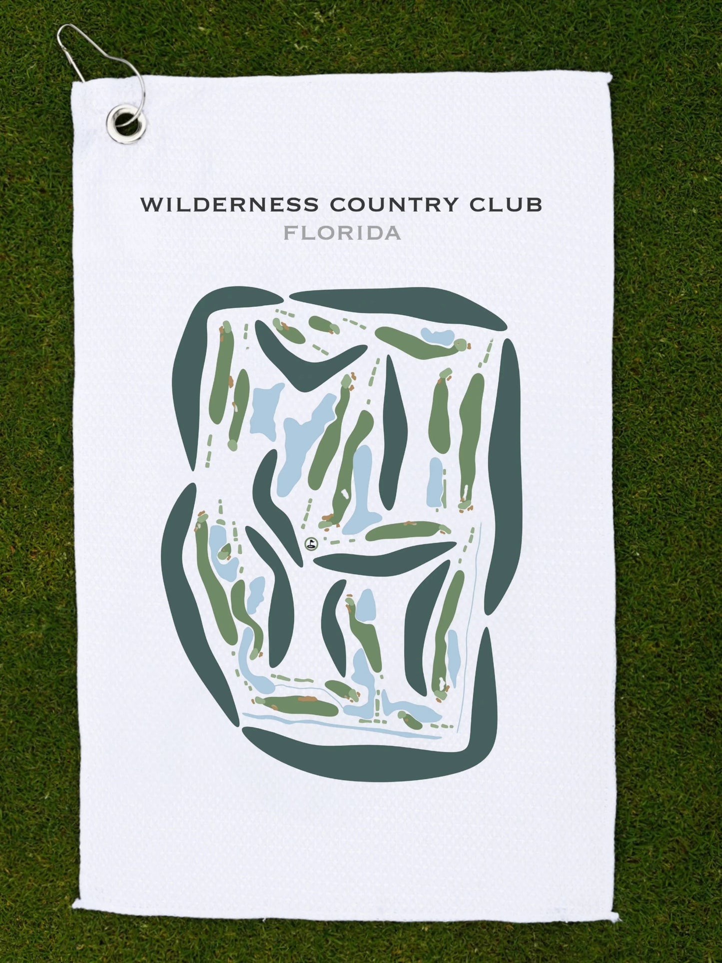 Wilderness Country Club, Florida - Printed Golf Courses
