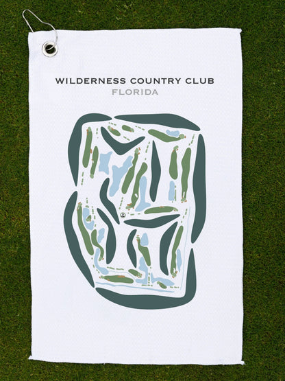 Wilderness Country Club, Florida - Printed Golf Courses