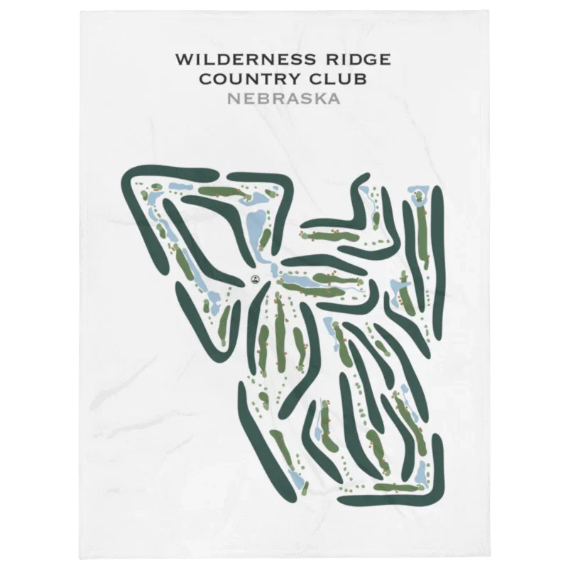 Wilderness Ridge Country Club, Nebraska - Printed Golf Courses
