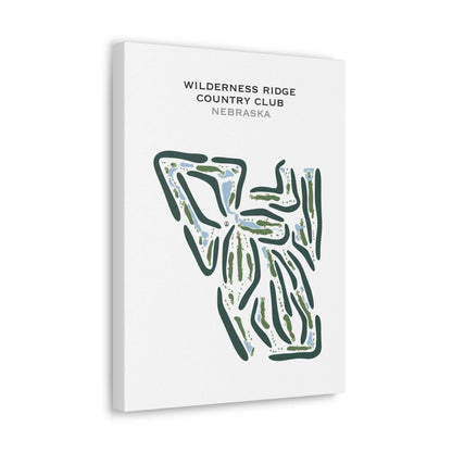 Wilderness Ridge Country Club, Nebraska - Printed Golf Courses