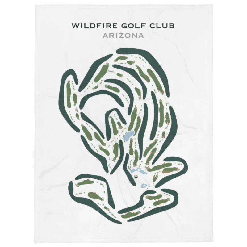 Wildfire Golf Club, Phoenix Arizona - Printed Golf Courses