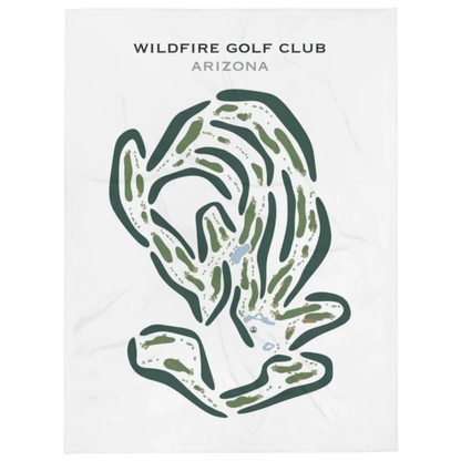 Wildfire Golf Club, Phoenix Arizona - Printed Golf Courses