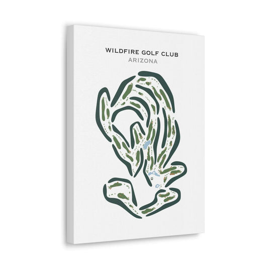 Wildfire Golf Club, Phoenix Arizona - Printed Golf Courses