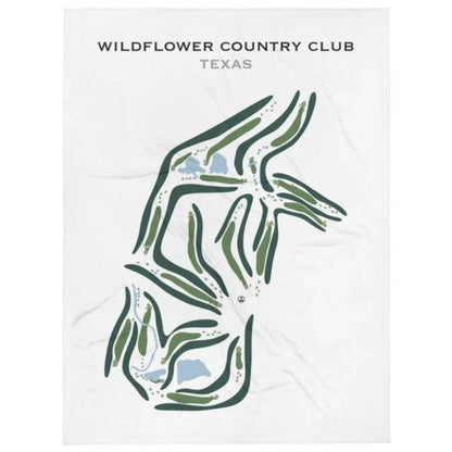 Wildflower Country Club, Texas - Printed Golf Courses