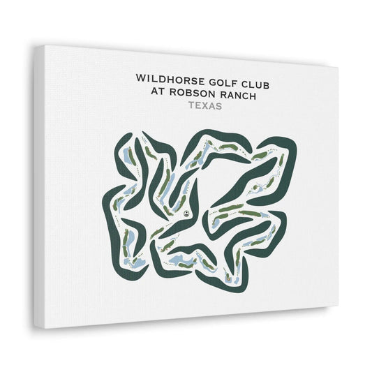 Wildhorse Golf Club at Robson Ranch, Texas - Printed Golf Courses