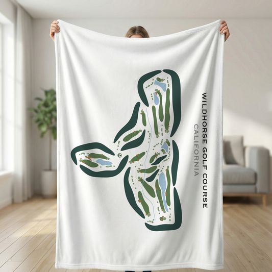 Wildhorse Golf Course, California - Printed Golf Courses