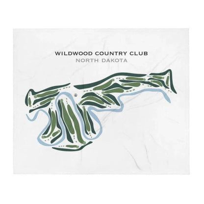 Wildwood Country Club, North Dakota - Printed Golf Courses