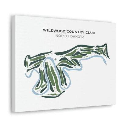 Wildwood Country Club, North Dakota - Printed Golf Courses