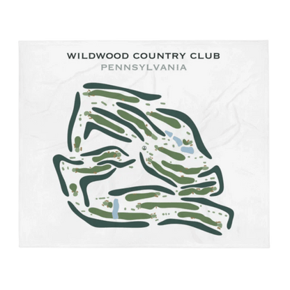 Wildwood Country Club, Pennsylvania - Printed Golf Courses