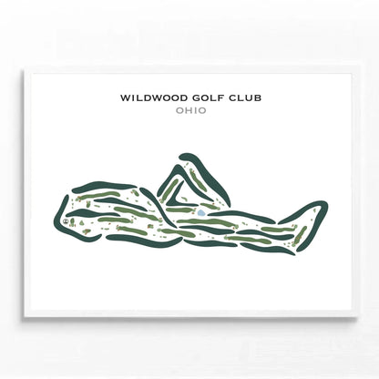 Wildwood Golf Club, Ohio - Printed Golf Courses