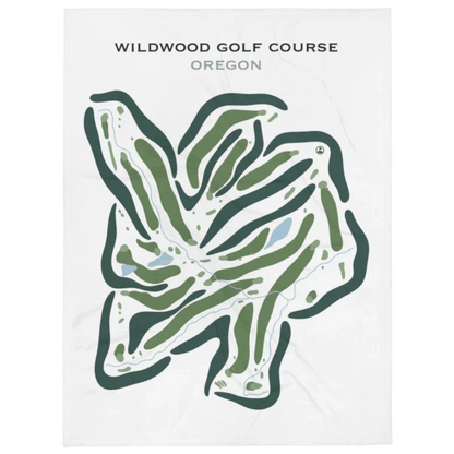 Wildwood Golf Course, Oregon - Printed Golf Courses