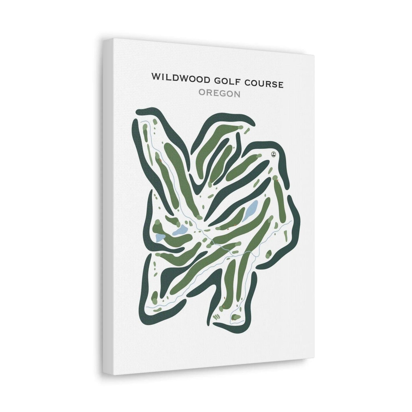 Wildwood Golf Course, Oregon - Printed Golf Courses