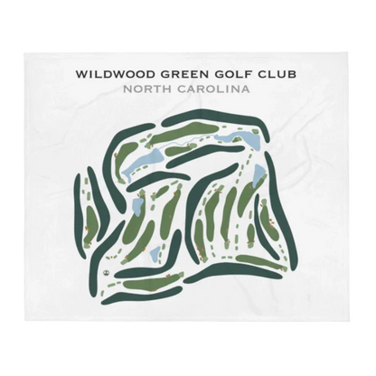 Wildwood Green Golf Club, North Carolina - Printed Golf Courses