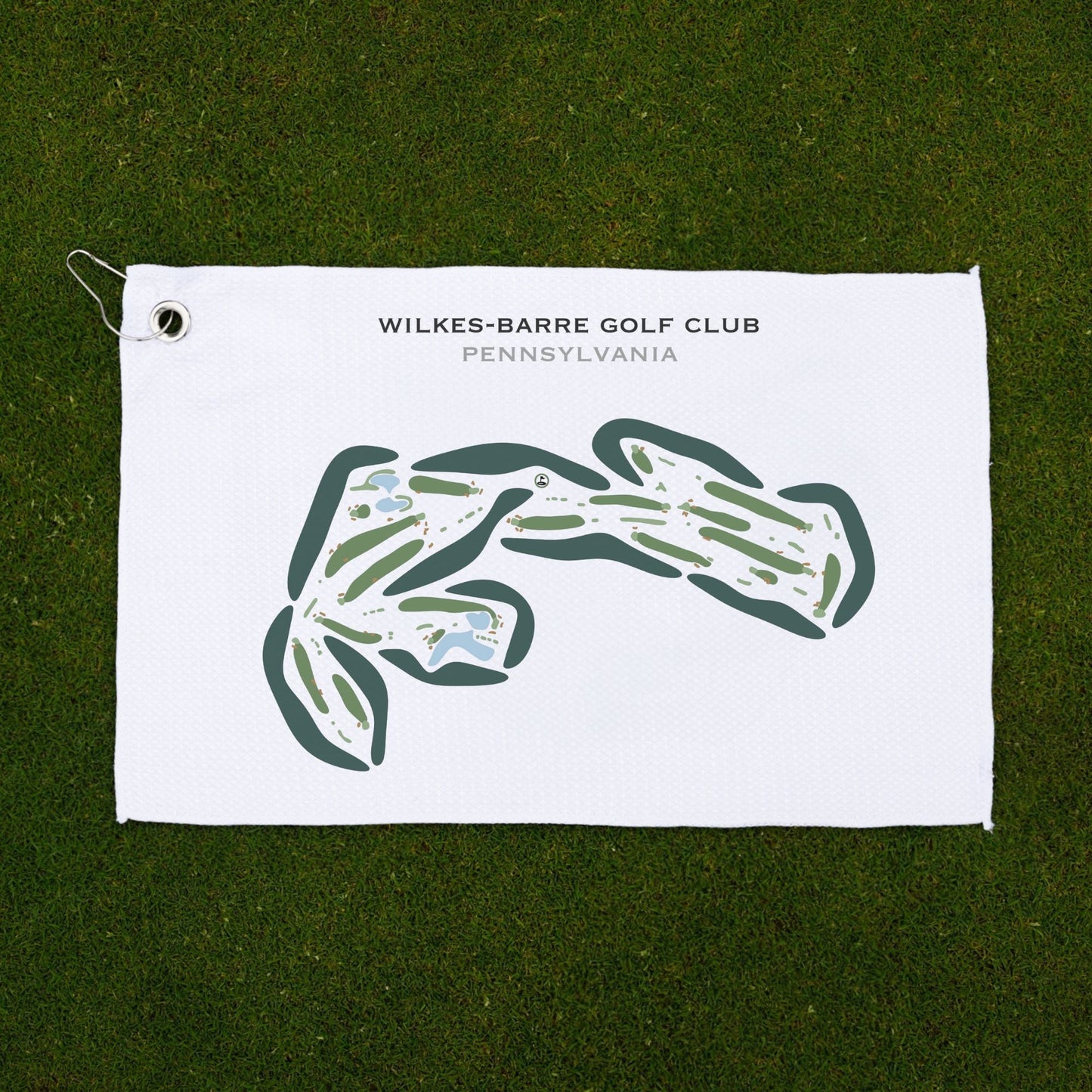 Wilkes-Barre Golf Club, Pennsylvania - Printed Golf Courses