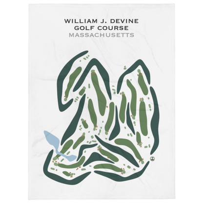 William J. Devine Golf Course, Massachusetts - Printed Golf Courses