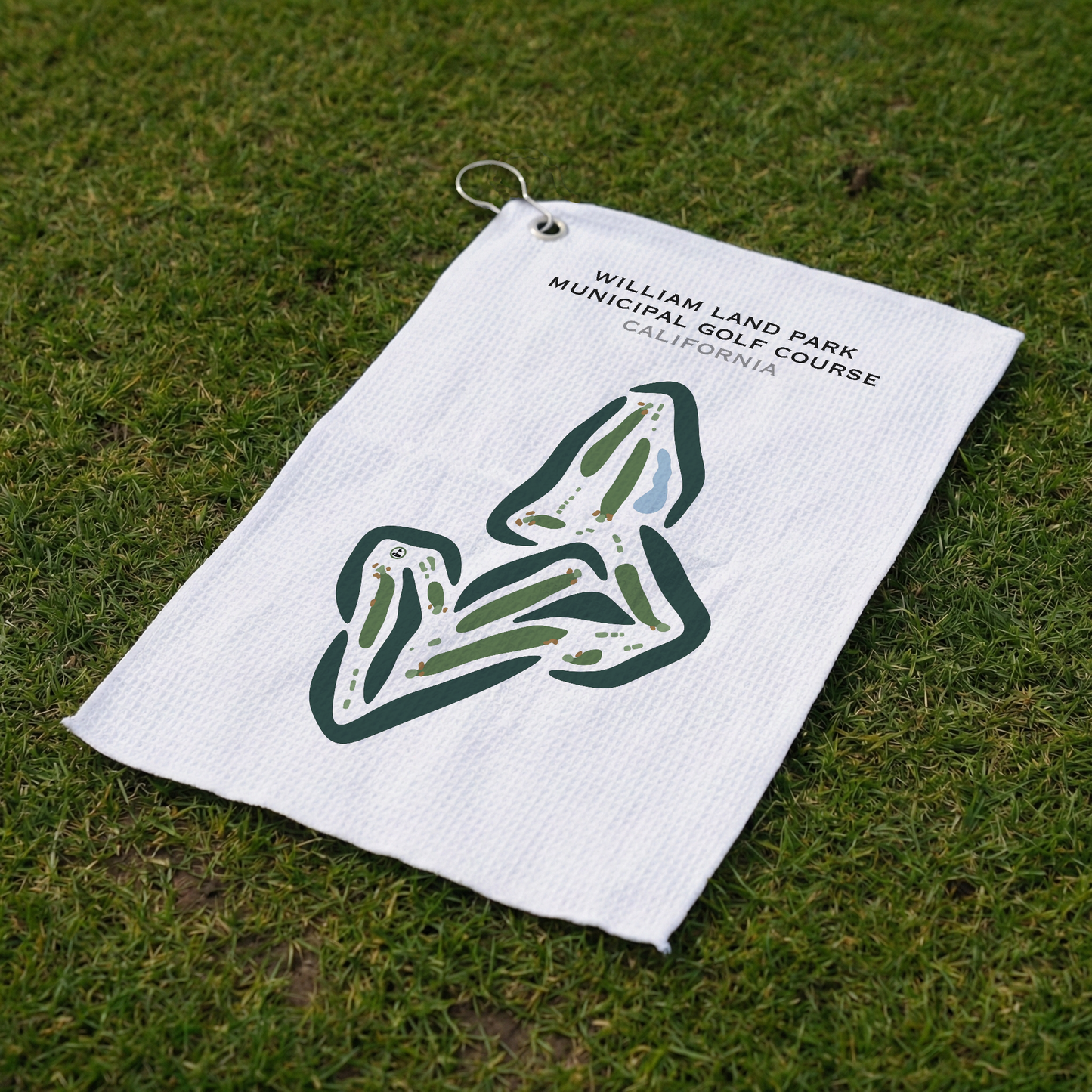 William Land Park Municipal Golf Course, California - Printed Golf Courses