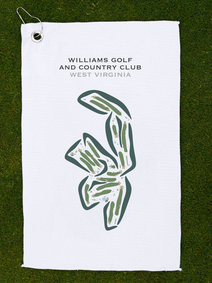 Williams Golf & Country Club, West Virginia - Printed Golf Courses