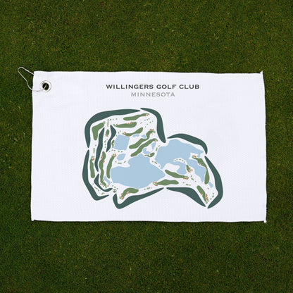 Willingers Golf Club, Minnesota - Printed Golf Courses