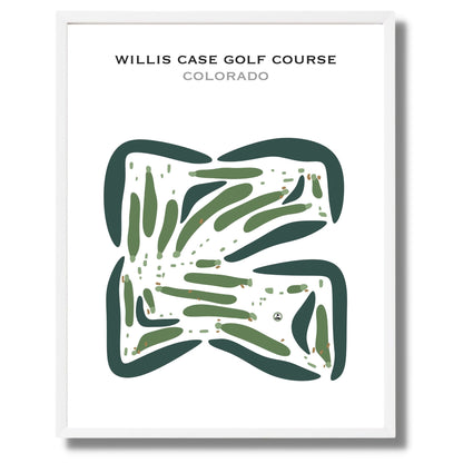 Willis Case Golf Course, Colorado - Printed Golf Courses