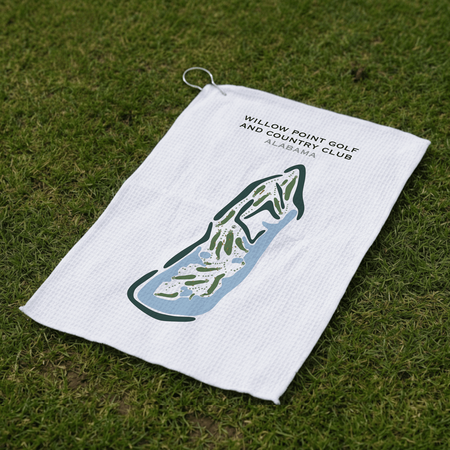 Willow Point Golf and Country Club, Alabama - Printed Golf Courses
