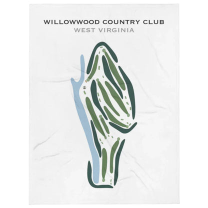 WillowWood Country Club, West Virginia - Printed Golf Course