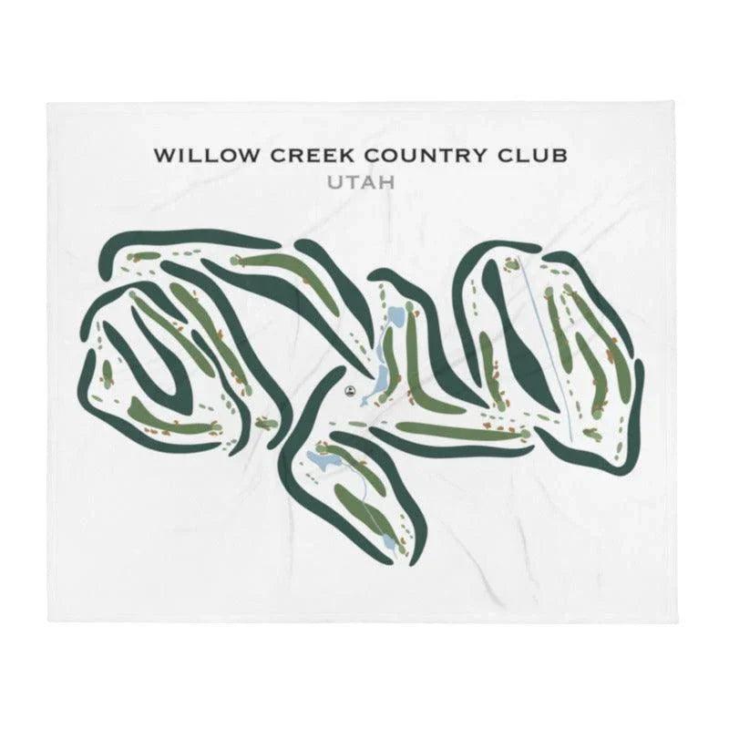 Willow Creek Country Club, Sandy Utah - Printed Golf Courses
