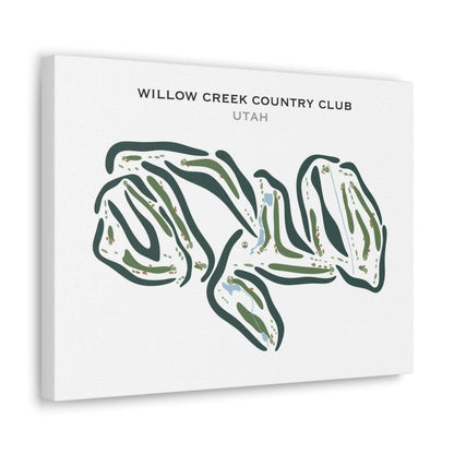Willow Creek Country Club, Sandy Utah - Printed Golf Courses