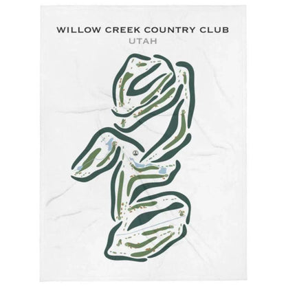 Willow Creek Country Club, Utah - Printed Golf Course