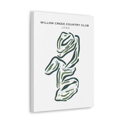 Willow Creek Country Club, Utah - Printed Golf Course