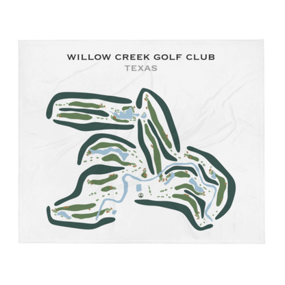 Willow Creek Golf Club, Texas - Printed Golf Courses