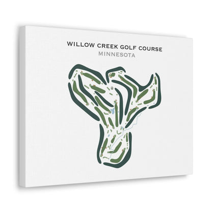 Willow Creek Golf Course, Minnesota - Printed Golf Courses