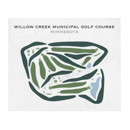Willow Creek Municipal Golf Course, Minnesota - Printed Golf Courses