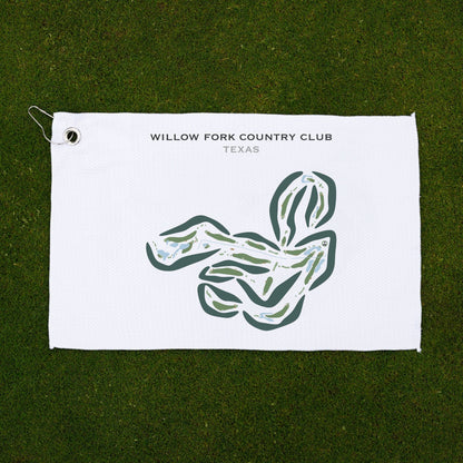 Willow Fork Country Club, Texas - Printed Golf Courses