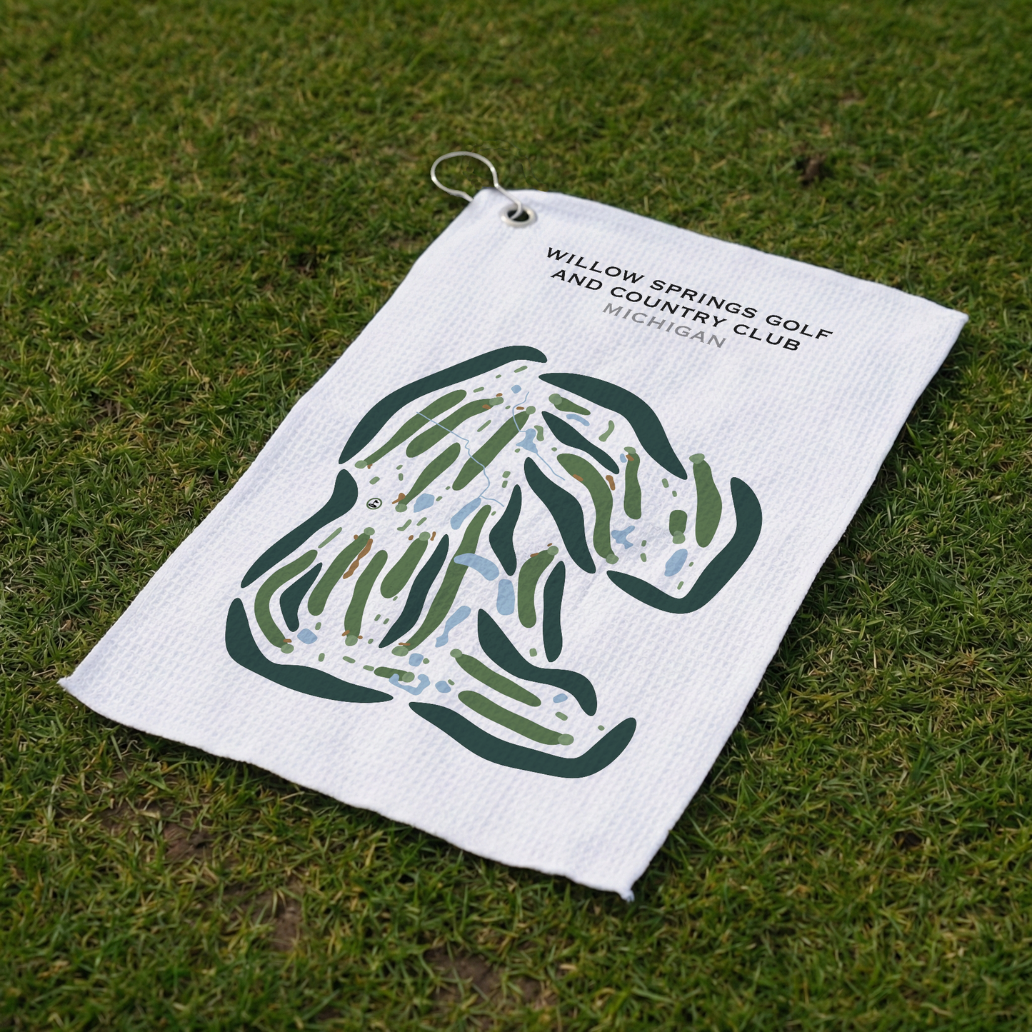Willow Springs Golf & Country, Michigan - Printed Golf Courses