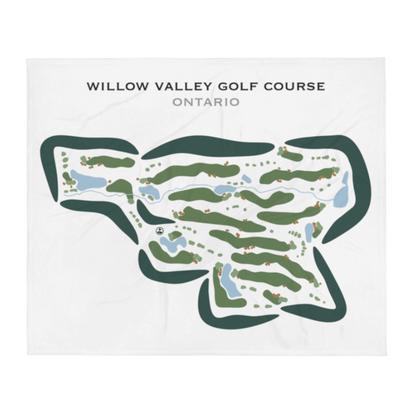 Willow Valley Golf Course, Canada - Printed Golf Courses