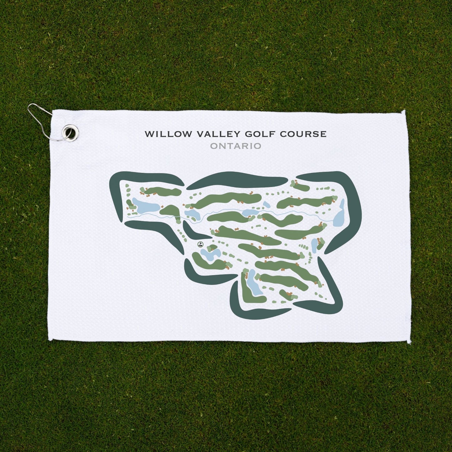 Willow Valley Golf Course, Canada - Printed Golf Courses