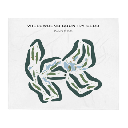Willowbend Golf Club, Kansas - Printed Golf Courses