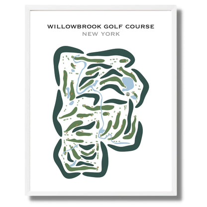Willowbrook Golf Club, New York - Printed Golf Courses