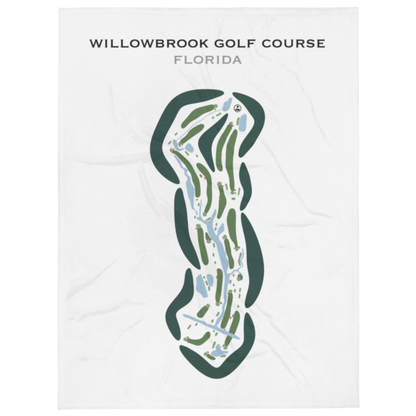 Willowbrook Golf Course, Florida - Printed Golf Courses
