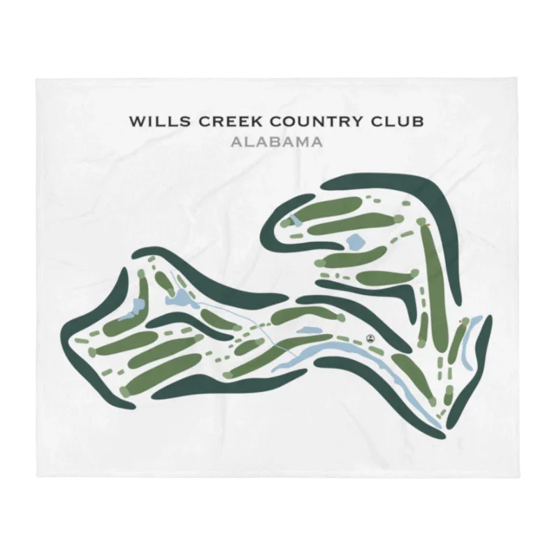 Wills Creek Country Club, Alabama - Printed Golf Courses