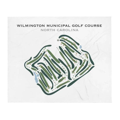 Wilmington Municipal Golf Course, North Carolina - Printed Golf Courses