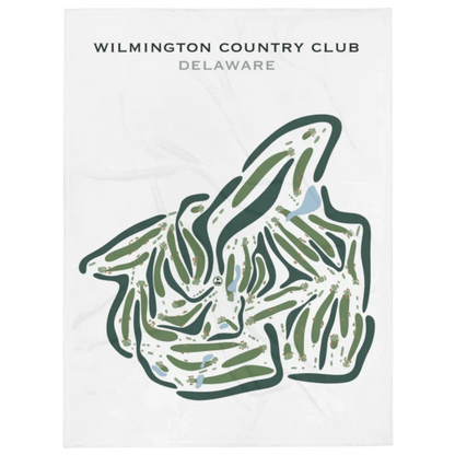 Wilmington Country Club, Delaware - Printed Golf Course