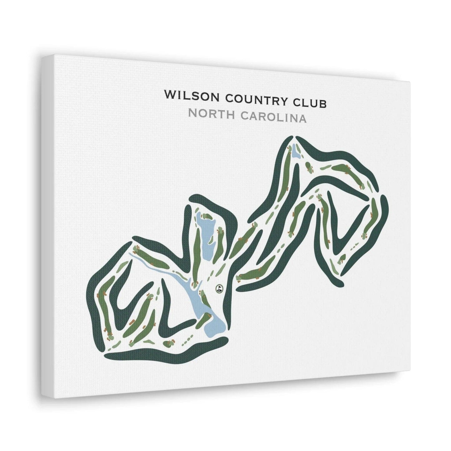 Wilson Country Club, North Carolina - Printed Golf Courses