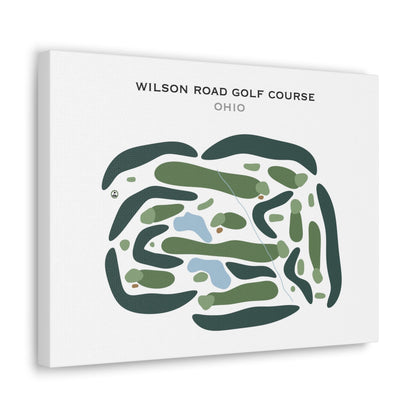 Wilson Road Golf Course, Ohio - Printed Golf Courses