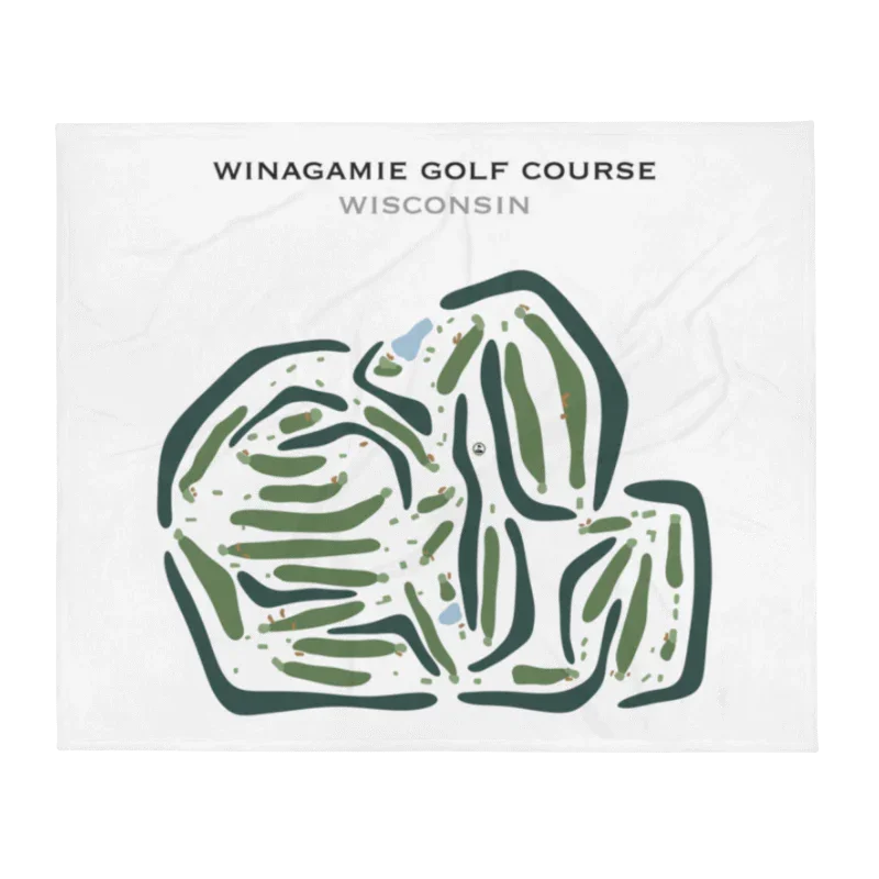 Winagamie Golf Course, Wisconsin - Printed Golf Courses