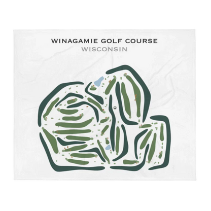 Winagamie Golf Course, Wisconsin - Printed Golf Courses